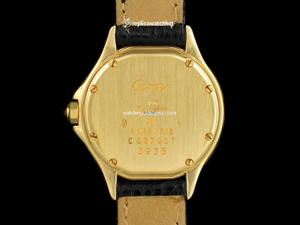 Cartier Cougar Womens watch Quartz Yellow gold 7980 5