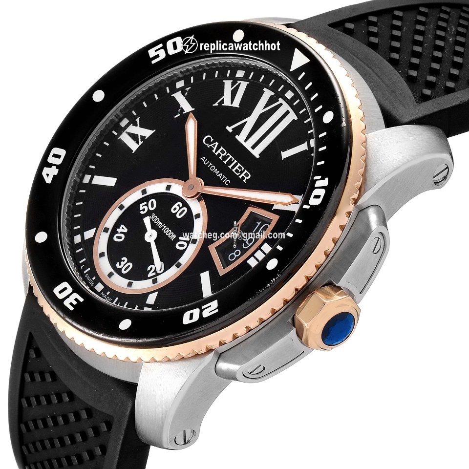 Cartier Calibre de Cartier Diver Mens watch Unisex Automatic Steel W7100055 5