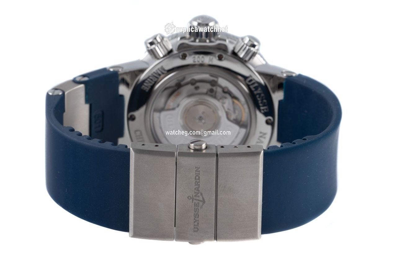 Ulysse Nardin Marine Chronograph Mens watch Unisex Automatic Steel 353-66 5
