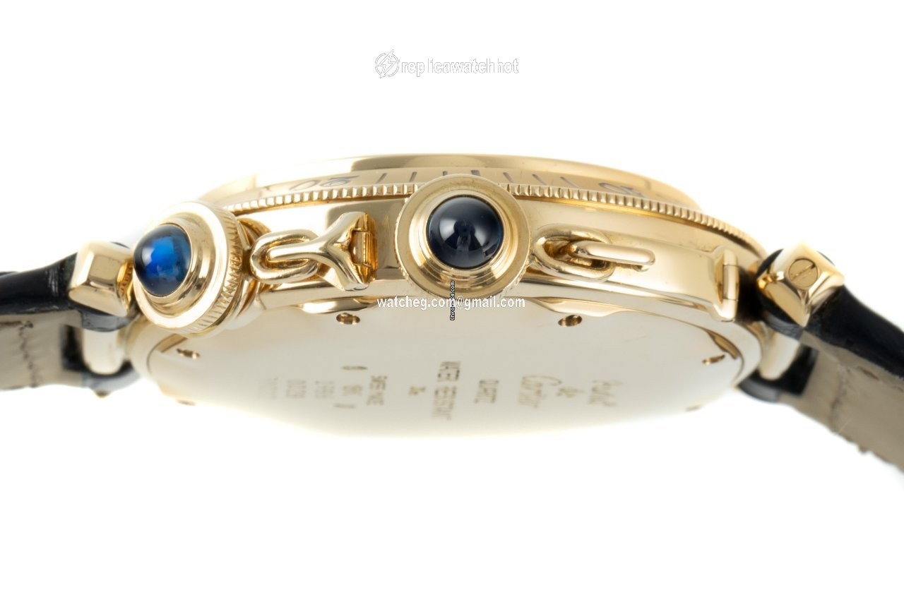 Cartier Pasha Mens watch Unisex Quartz Yellow gold 30002 5