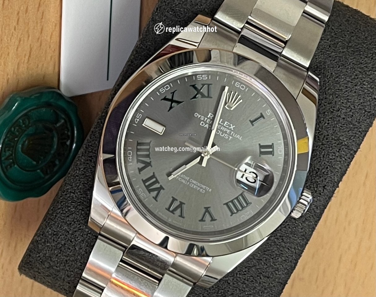 Rolex Datejust 41 Mens watch Unisex Steel Automatic 126300-0013 5