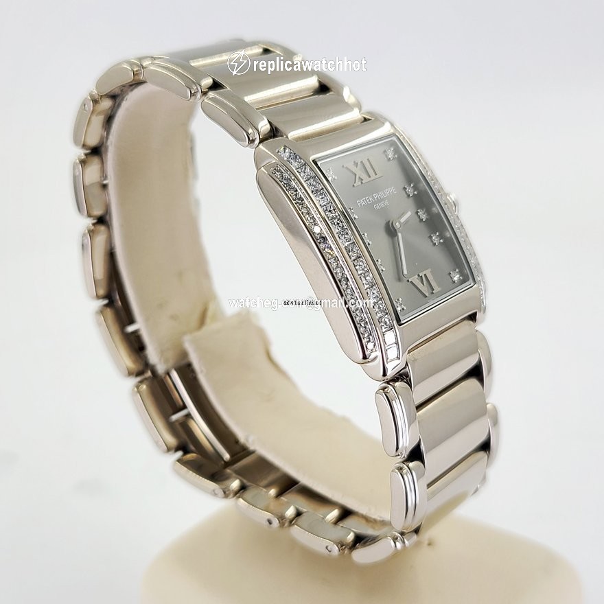 Patek Philippe Twenty~4 Womens watch Quartz White gold 4910 20G 5