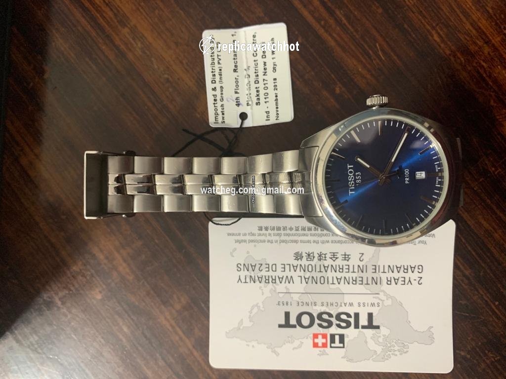 Tissot PR 100 Mens watch Unisex Quartz Steel T101.410.11.041.00 5