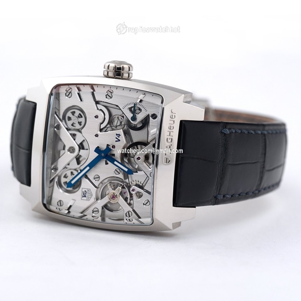 TAG Heuer Monaco V4 Mens watch Unisex Automatic Platinum WAW2170.FC6261 5