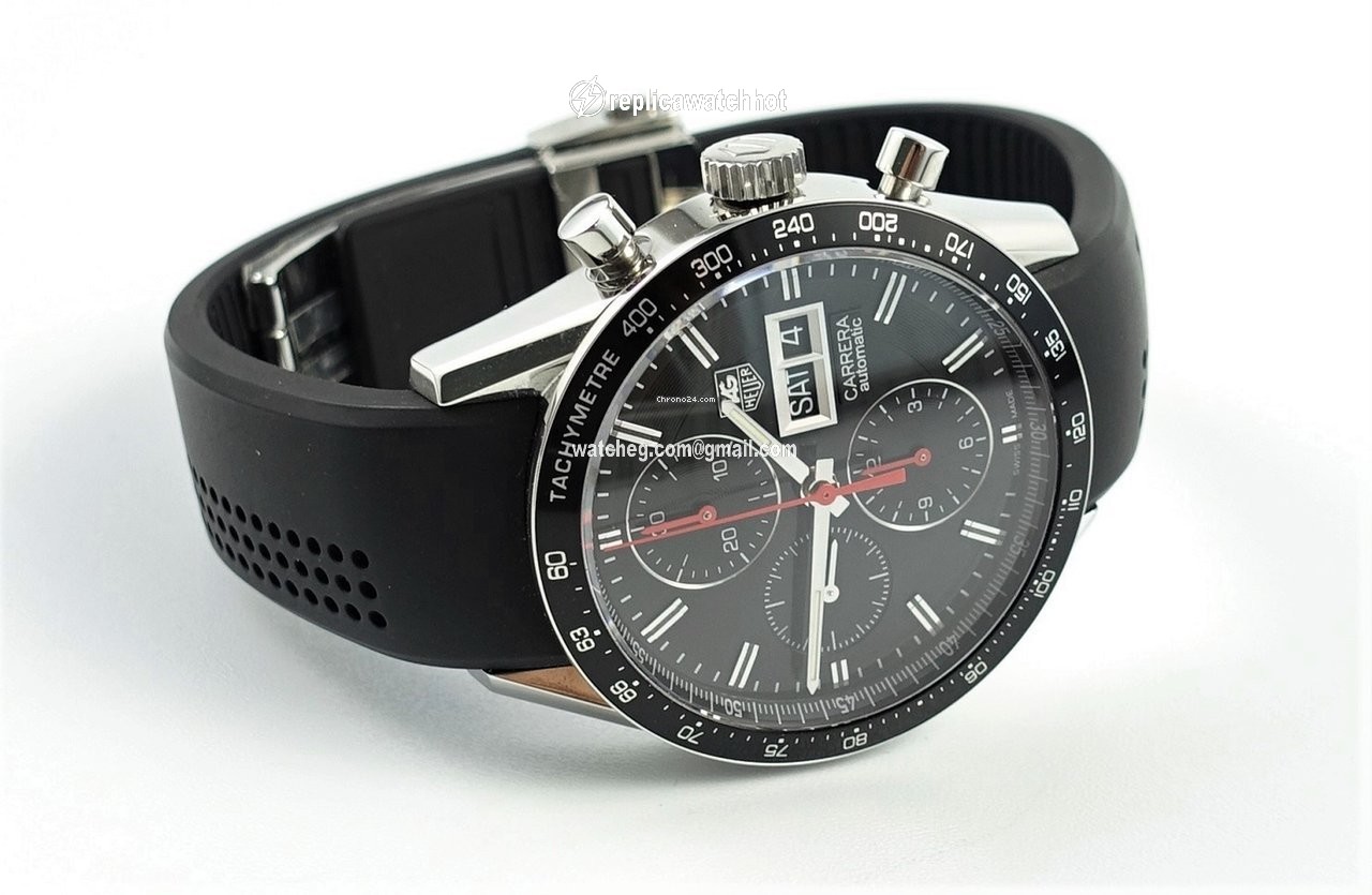 TAG Heuer Carrera Calibre 16 Mens watch Unisex Automatic Steel cv201ah.ft6014 5