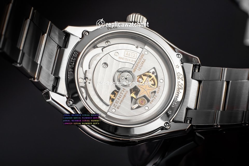 Zenith El Primero Synopsis Mens watch Unisex Automatic Steel 03.2170.4613 5