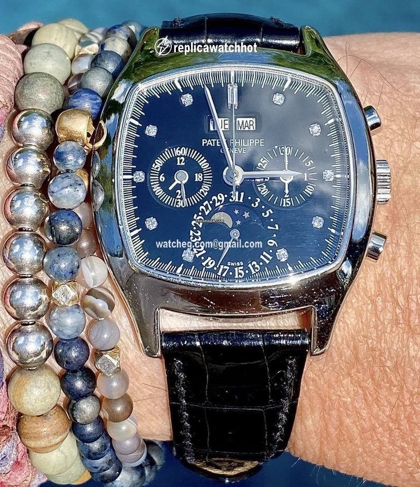 Patek Philippe Perpetual Calendar Chronograph Manual winding Platinum 5020 5