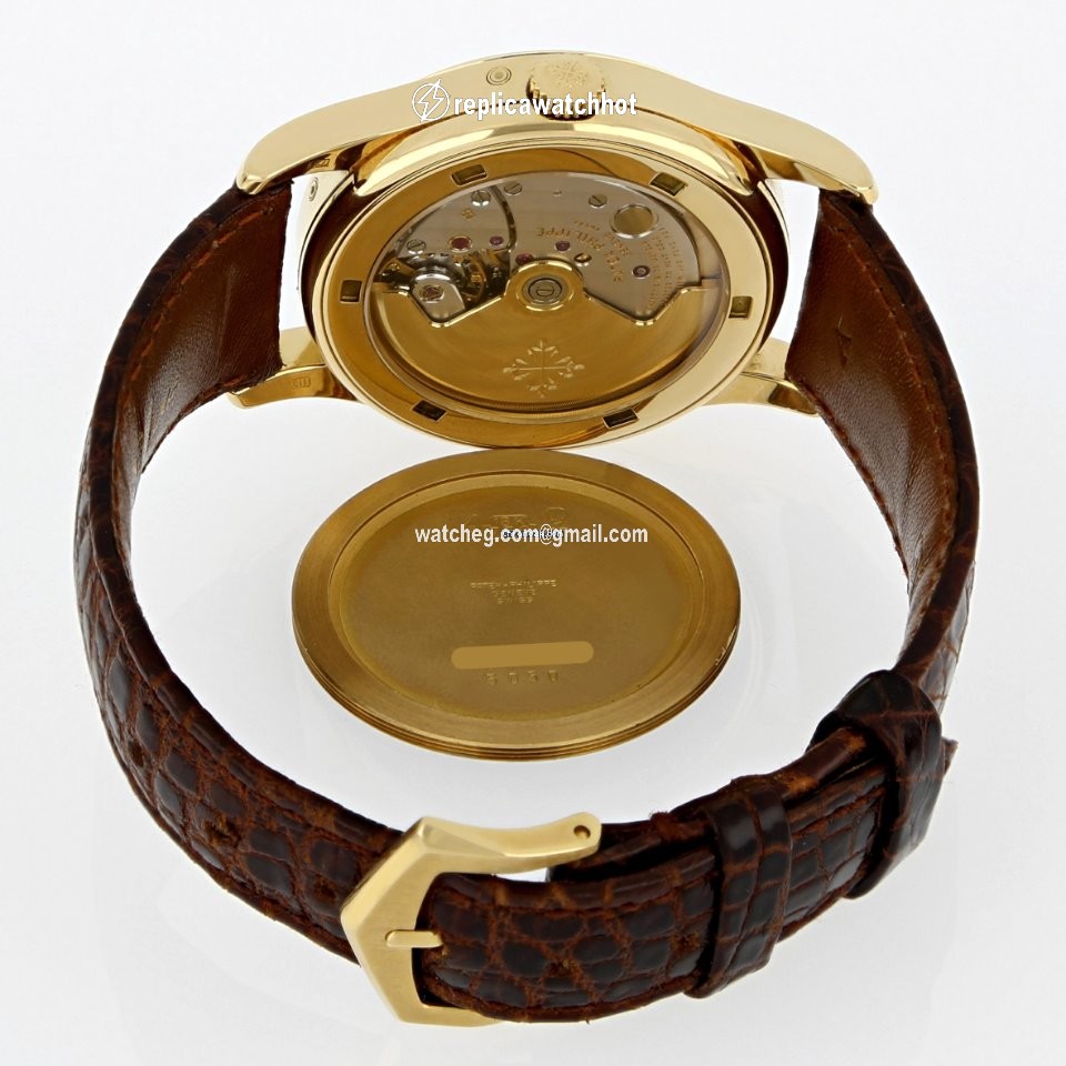 Patek Philippe Perpetual Calendar Mens watch Unisex Automatic Yellow gold 5050 5