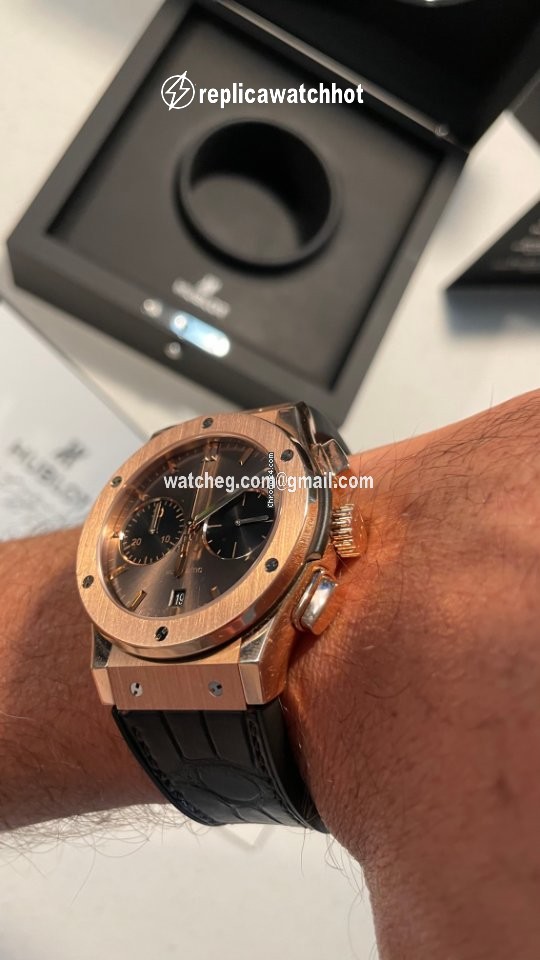 Hublot Classic Fusion Mens watch Unisex Automatic Rose gold 521.OK.3481.LR.TKH14 5