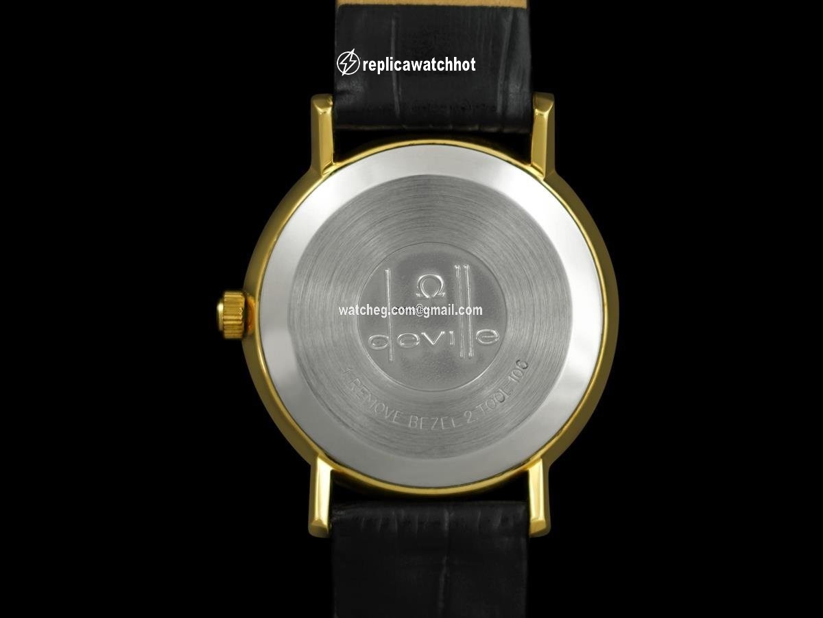 Omega De Ville Mens watch Unisex Automatic Gold Steel 7682 5