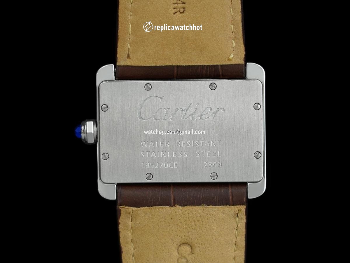 Cartier Tank Divan Womens watch Quartz Steel 8145 5