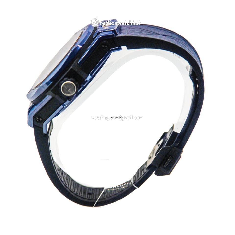Hublot Big Bang Sang Bleu Mens watch Unisex Automatic Ceramic 415.EX.7179.VR.MXM19 5