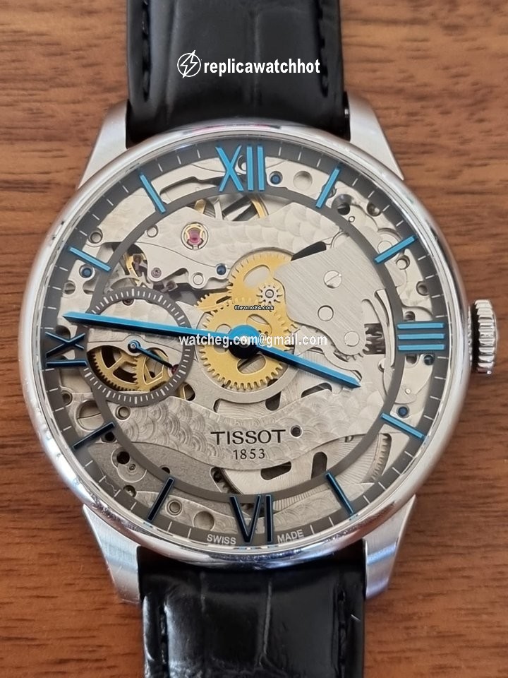 Tissot Chemin de Tourelles Mens watch Unisex Manual winding Steel T099.405.16.418.00 5