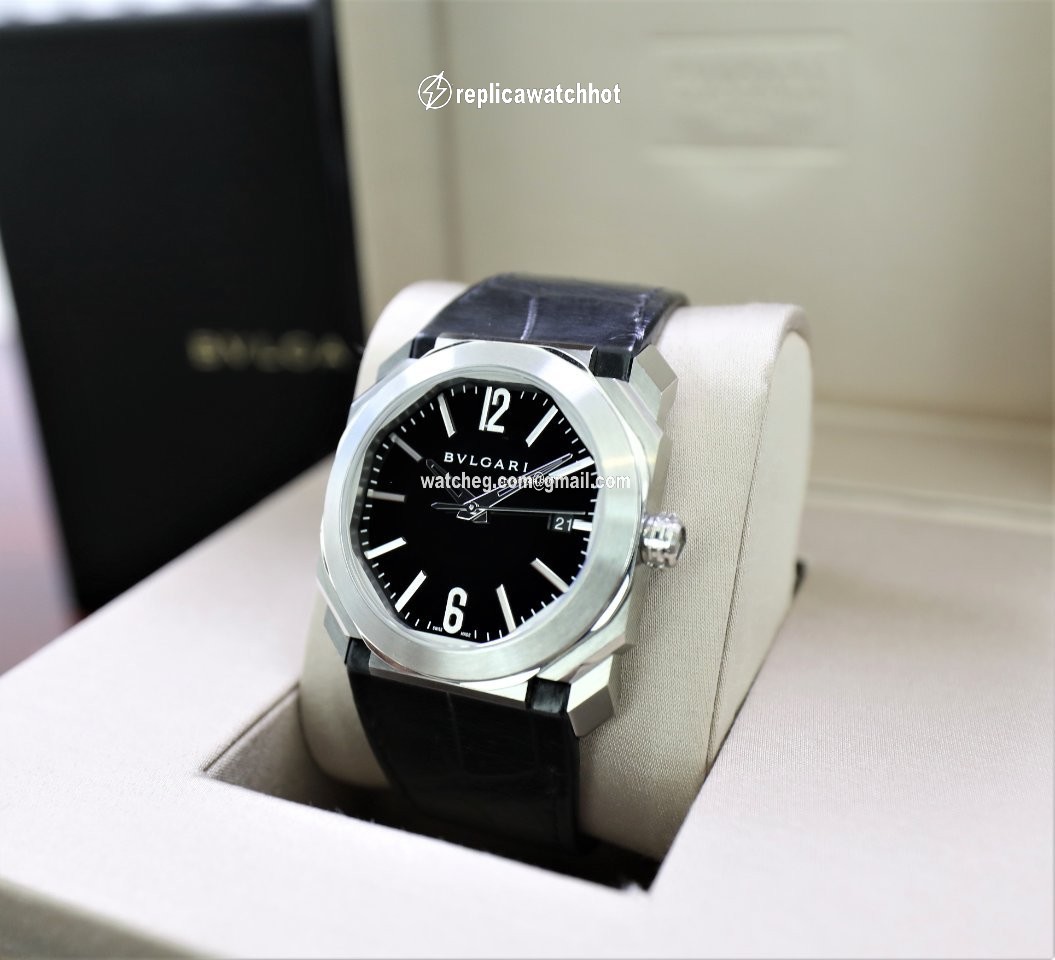 Bulgari Octo Mens watch Unisex Automatic Steel 102121 BGO38BSLD 5