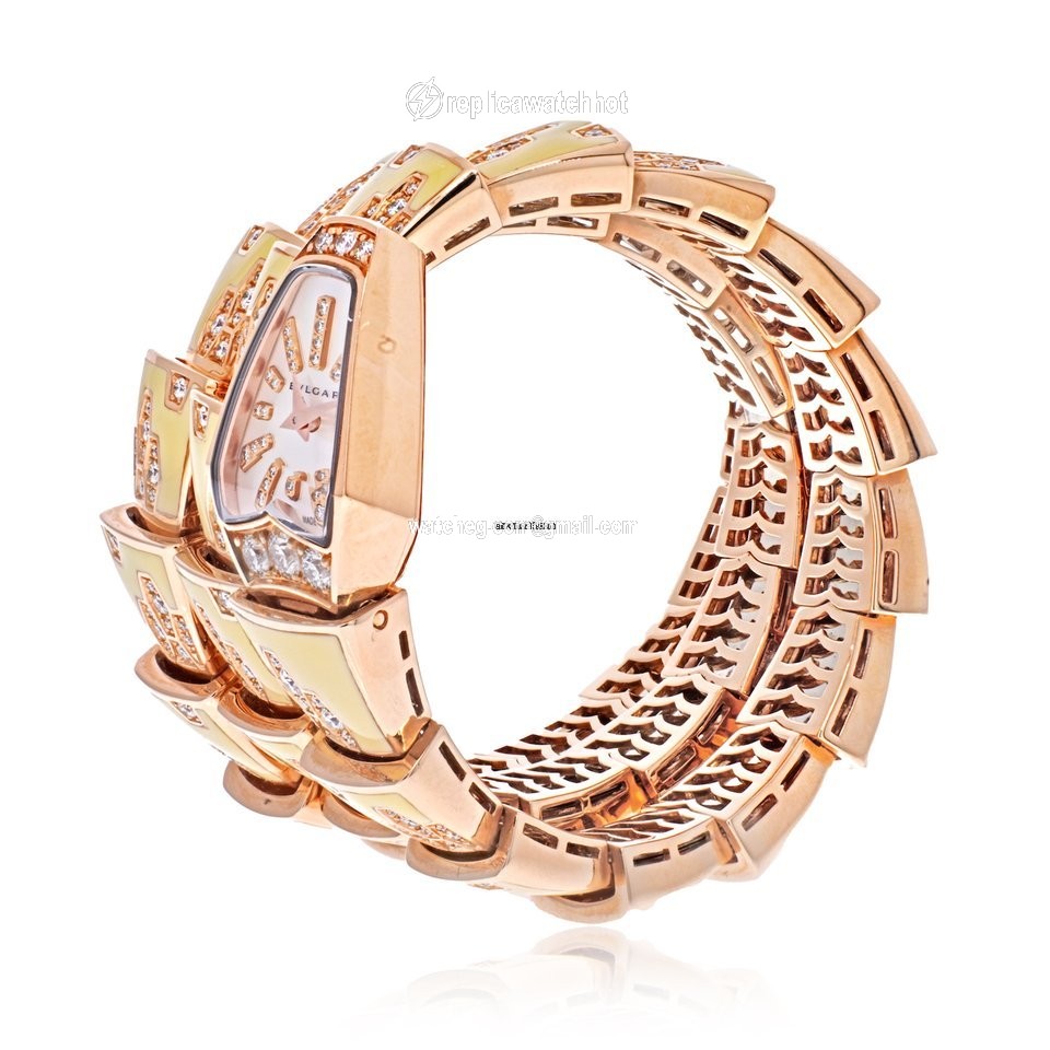Bulgari Serpenti Womens watch Quartz Rose gold spp26wgd1gwld1.2t 5
