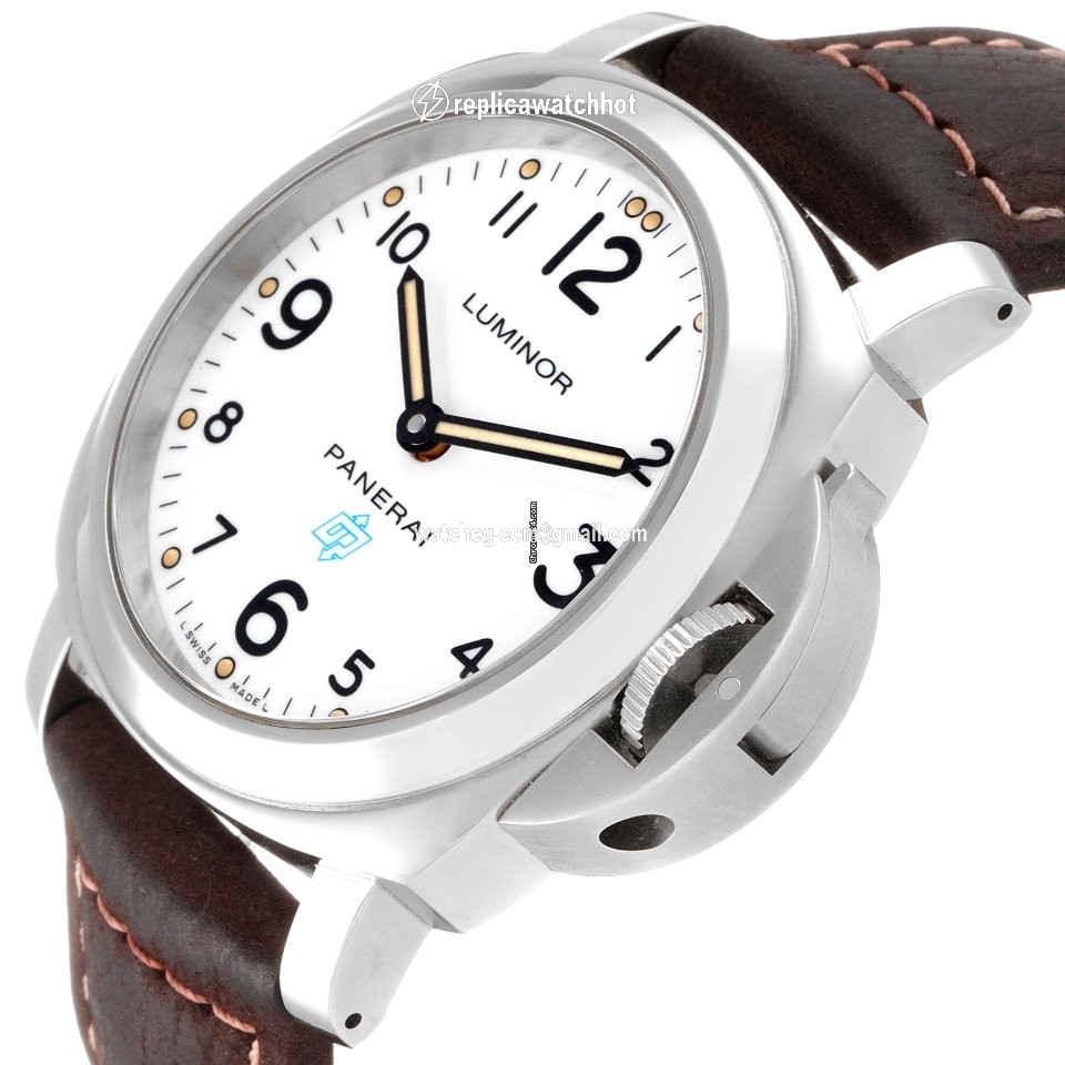 Panerai Luminor Base Logo Mens watch Unisex Manual winding Steel PAM00630 5