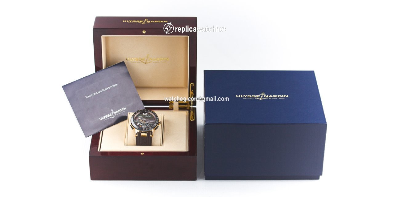 Ulysse Nardin El Toro  Black Toro Mens watch Unisex Automatic Rose gold 322-00 5