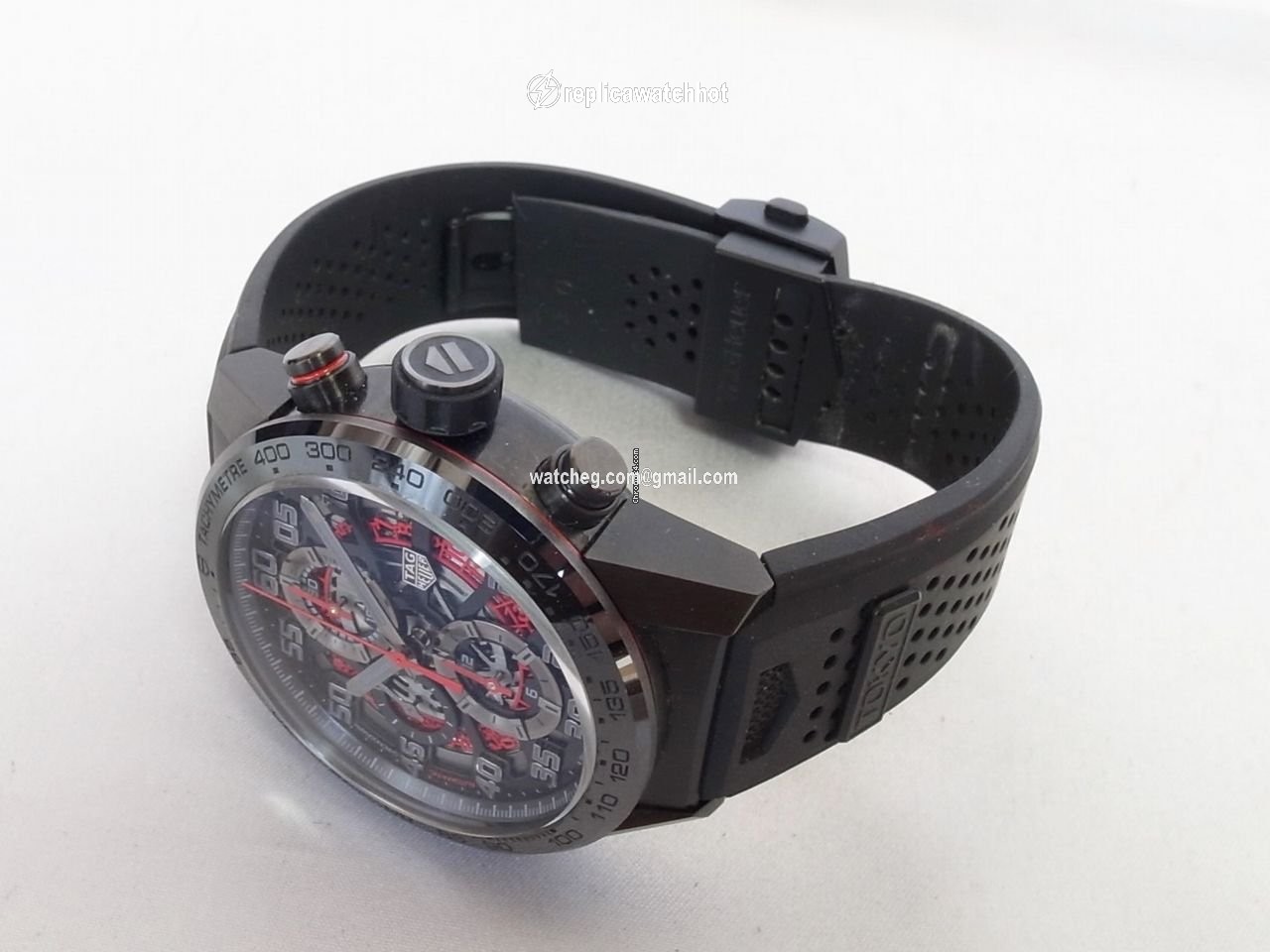 TAG Heuer Carrera Calibre HEUER 01 Mens watch Unisex Automatic Steel CAR201D 5
