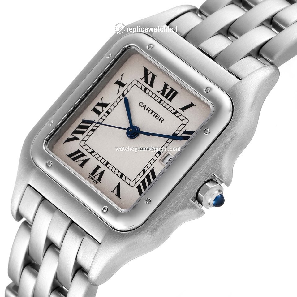 Cartier Panthere Mens watch Unisex Quartz Steel W25032P5 5