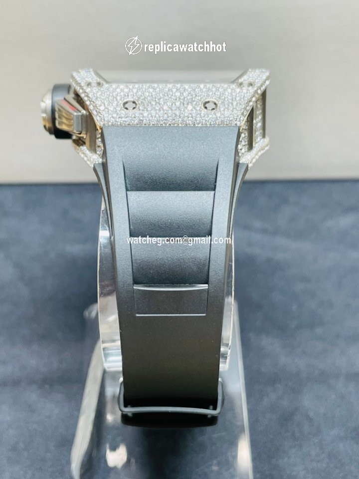 Richard Mille RM 011 Mens watch Unisex Automatic White gold RM-011-FM 5