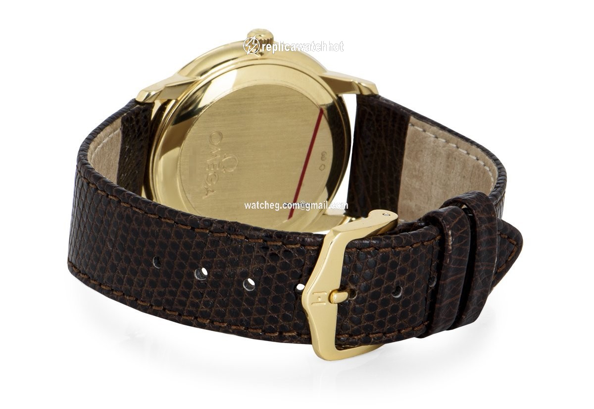 Omega De Ville Prestige Mens watch Unisex Automatic Yellow gold 168.1050 5