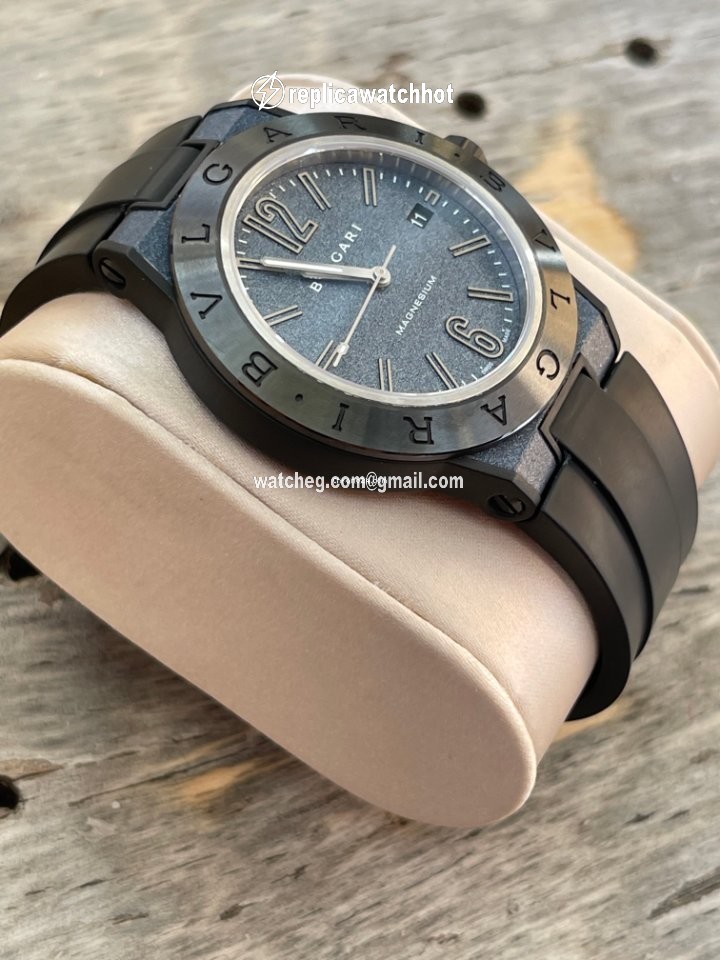 Bulgari Diagono Mens watch Unisex Automatic Ceramic 102364 DG41C3SMCVD 5