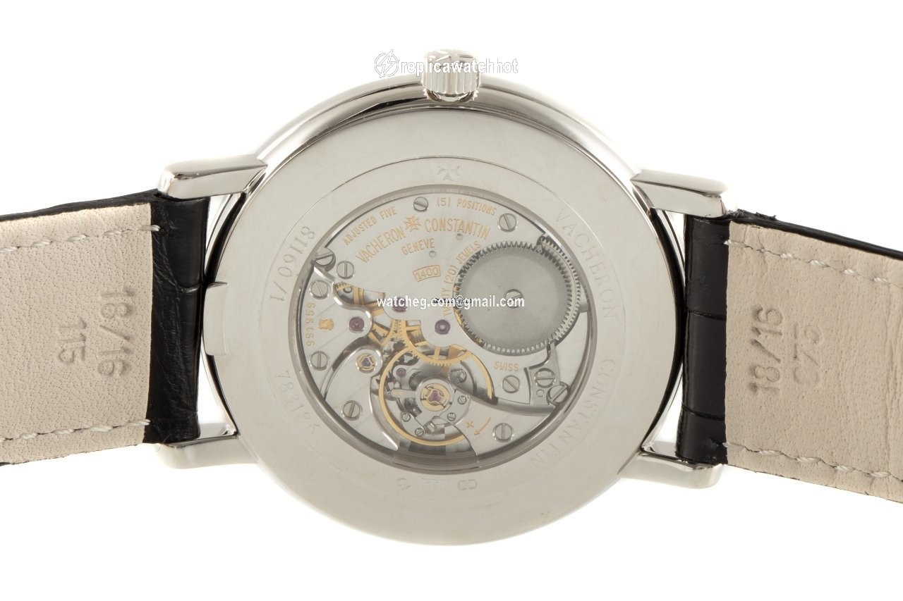 Vacheron Constantin Patrimony Mens watch Unisex Manual winding White gold 81160 1 5