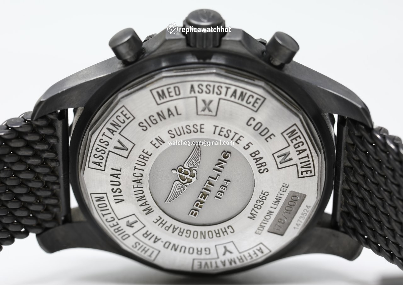 Breitling Chronospace Mens watch Unisex Quartz Steel M78365 5