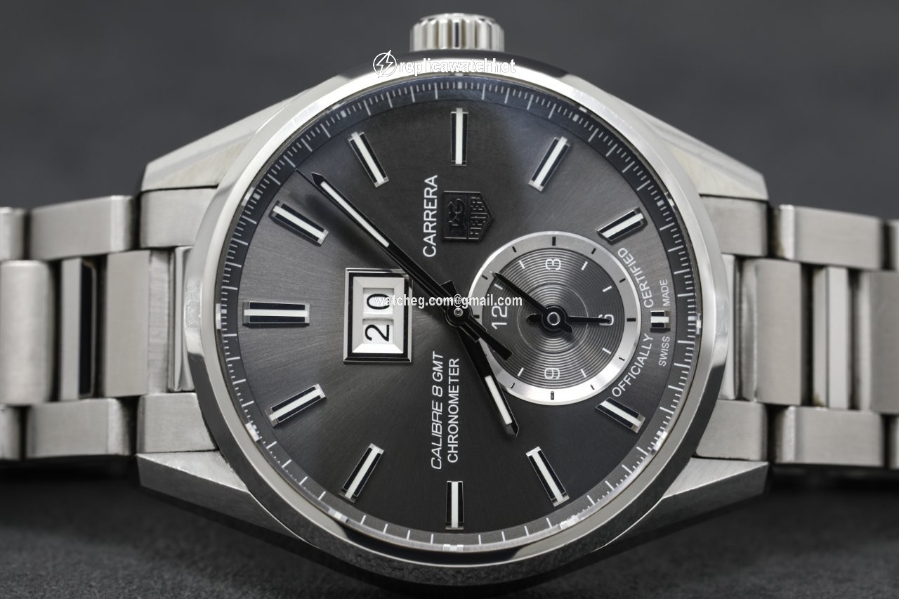 TAG Heuer Carrera Calibre 8 Mens watch Unisex Automatic Steel WAR5012.BA0723 5