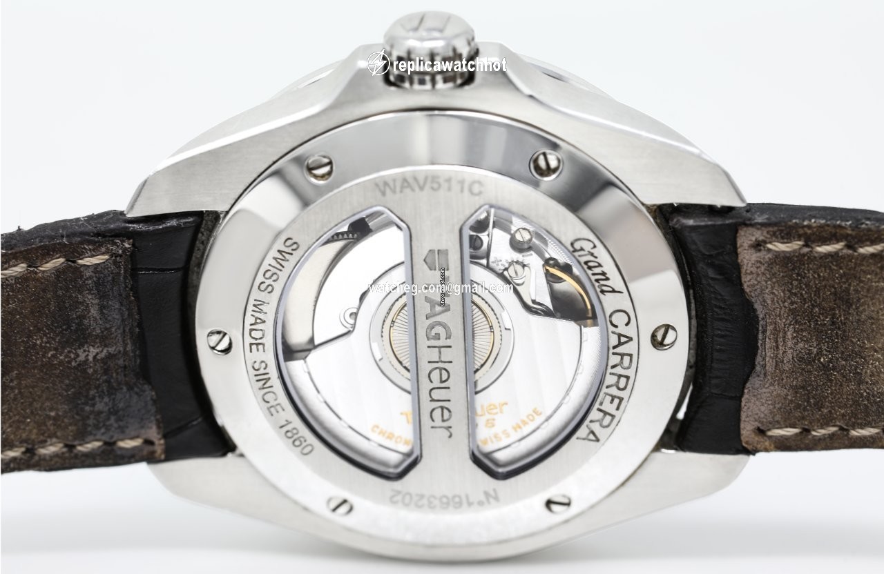 TAG Heuer Grand Carrera Mens watch Unisex Automatic Steel WAV511C 5