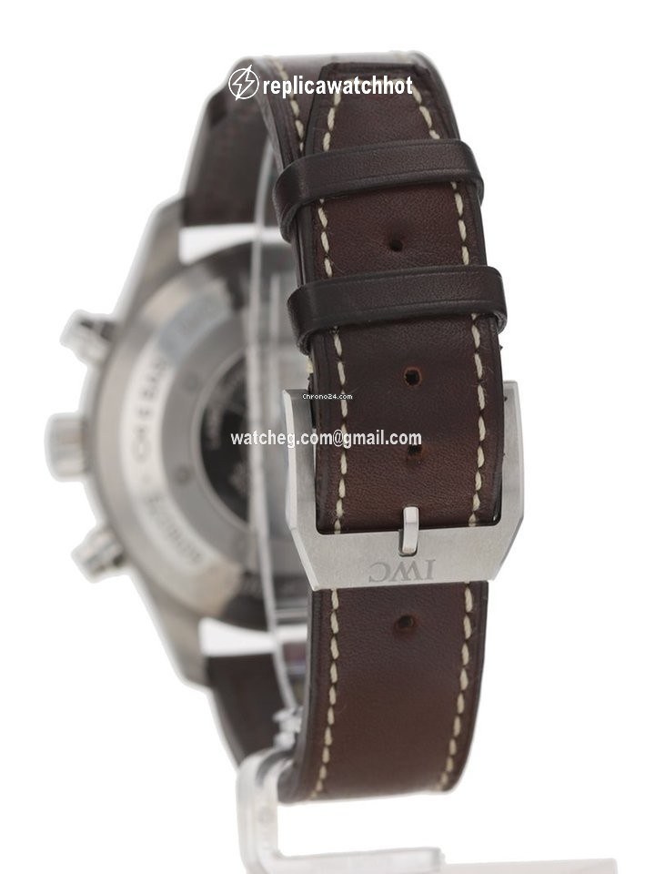 IWC Pilot Double Chronograph Steel IW371807 5