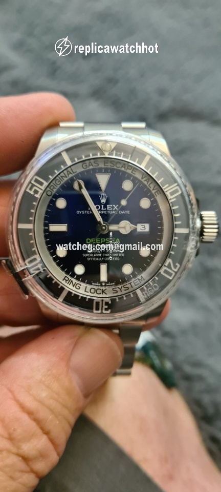 Rolex Sea-Dweller Deepsea Mens watch Unisex Steel Automatic 126660 D-BLUE 5