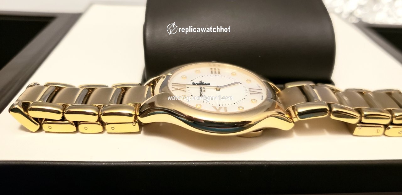 Raymond Weil Noemia Womens watch Quartz Gold Steel 5136-P-00995 5