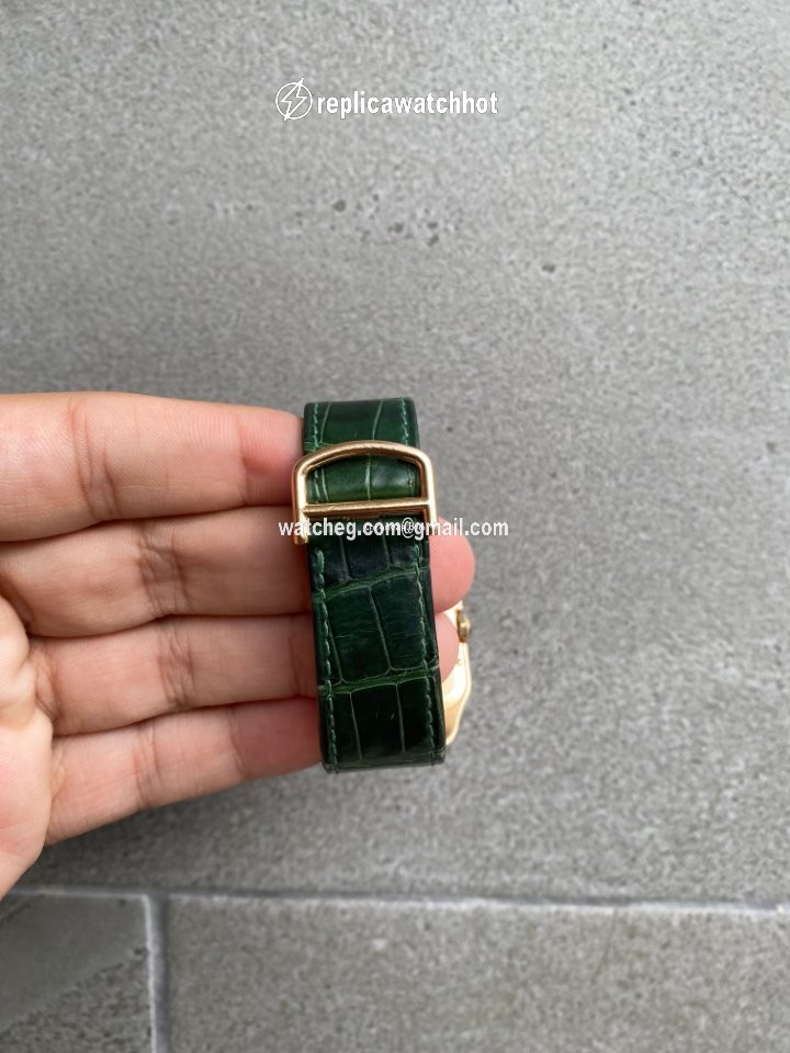 Cartier Santos Dumont Mens watch Unisex Manual winding Rose gold 2650 5