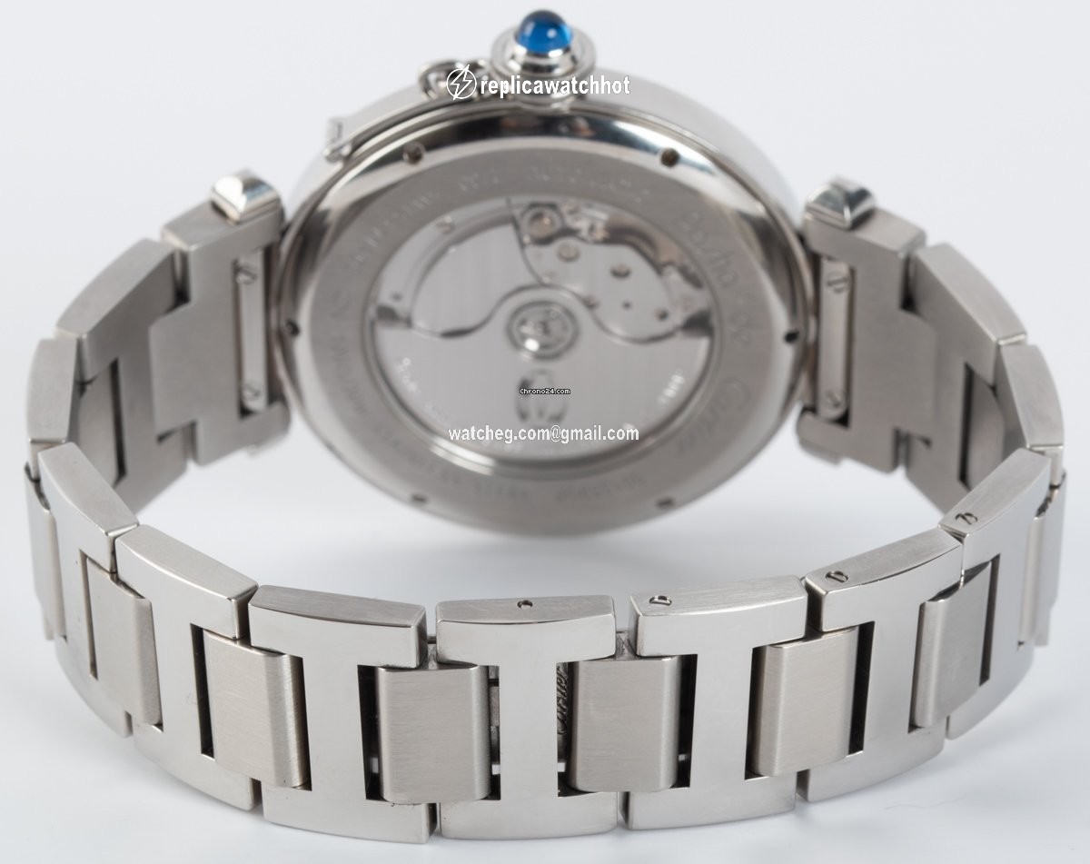 Cartier Pasha Mens watch Unisex Automatic Steel W31072M7 5