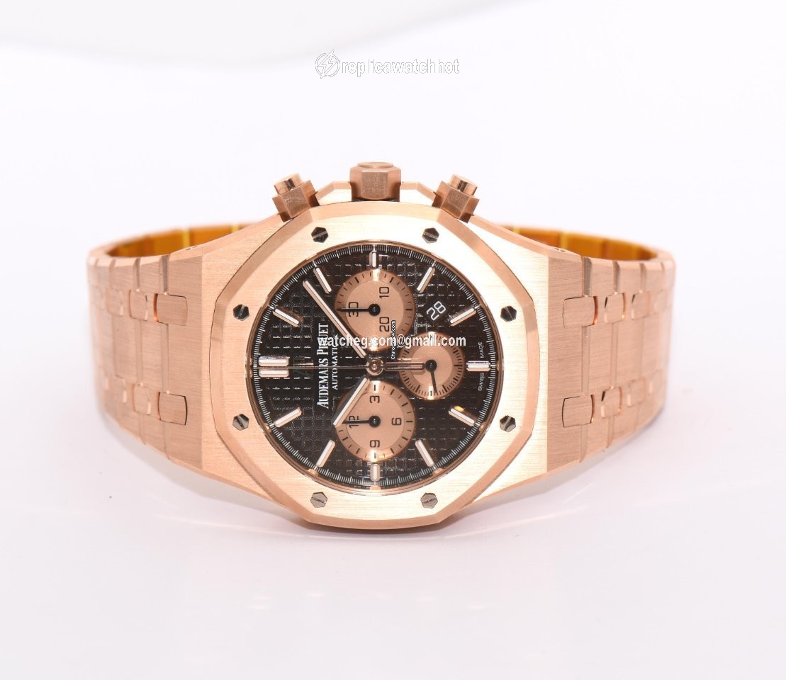 Audemars Piguet Royal Oak Chronograph Mens watch Unisex Automatic Rose gold 263310R-00-12200R2 5