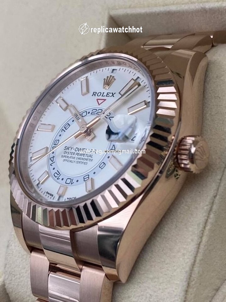 Rolex Sky-Dweller Mens watch Unisex Rose gold Automatic 326935-0005 5