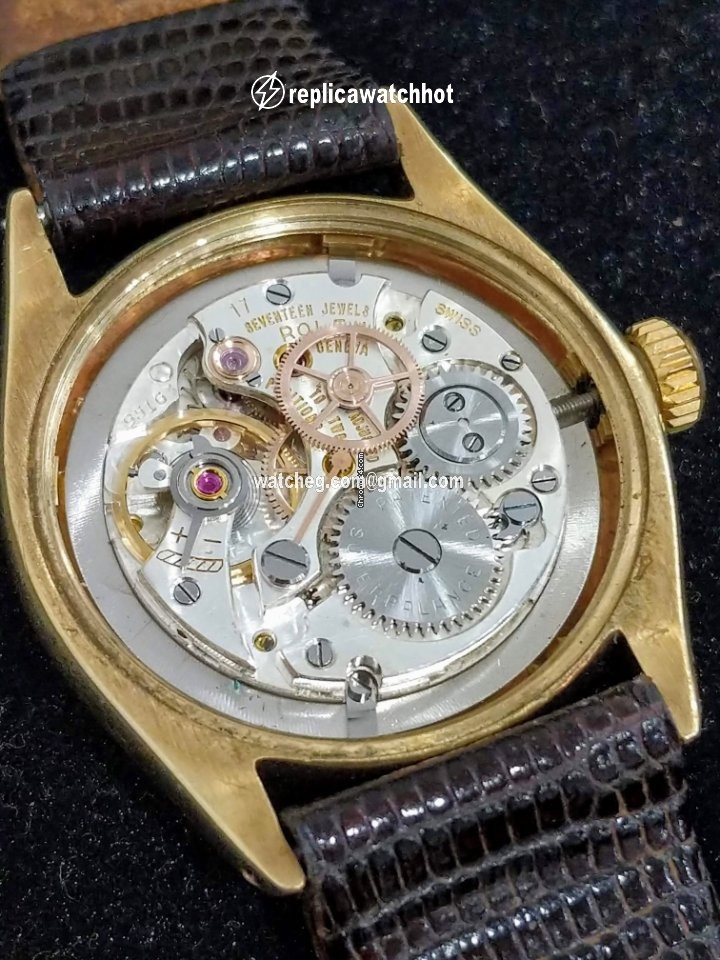 Rolex Oyster Precision Mens watch Unisex Yellow gold Manual winding 6022 5