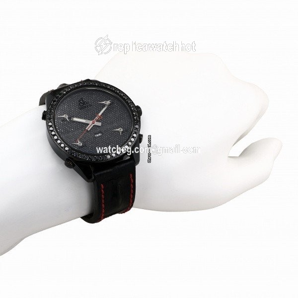 Jacob & Co. Five Time Zone Quartz Steel JC-130D 5