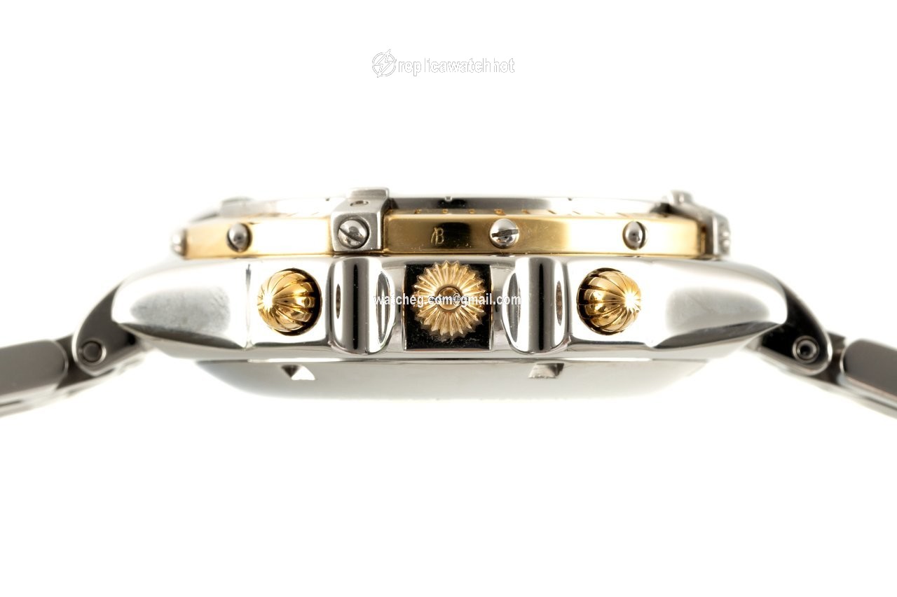 Breitling Chronomat Mens watch Unisex Automatic Gold Steel B13048 5