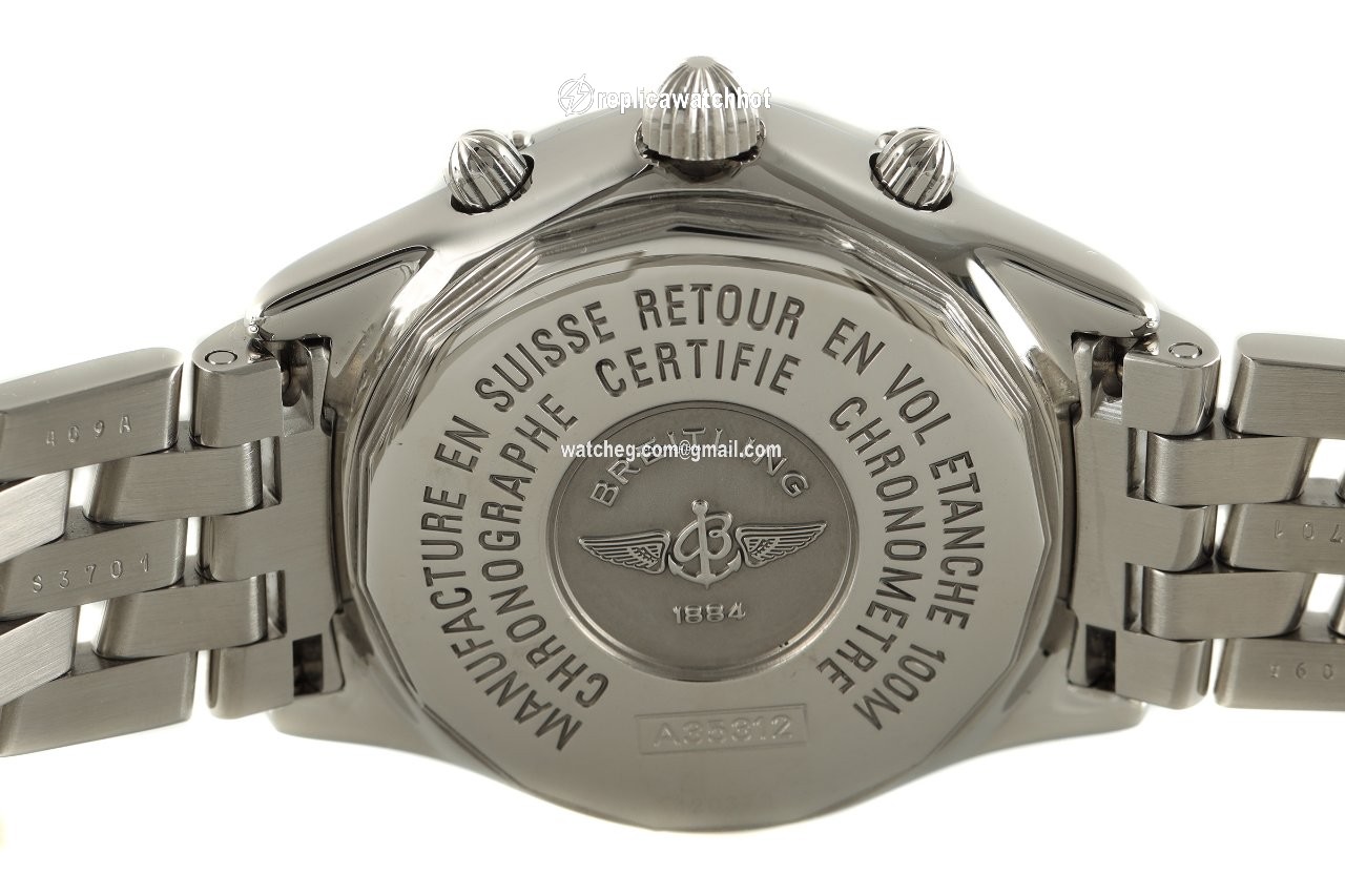 Breitling Shadow Flyback Mens watch Unisex Automatic Steel A35312 5