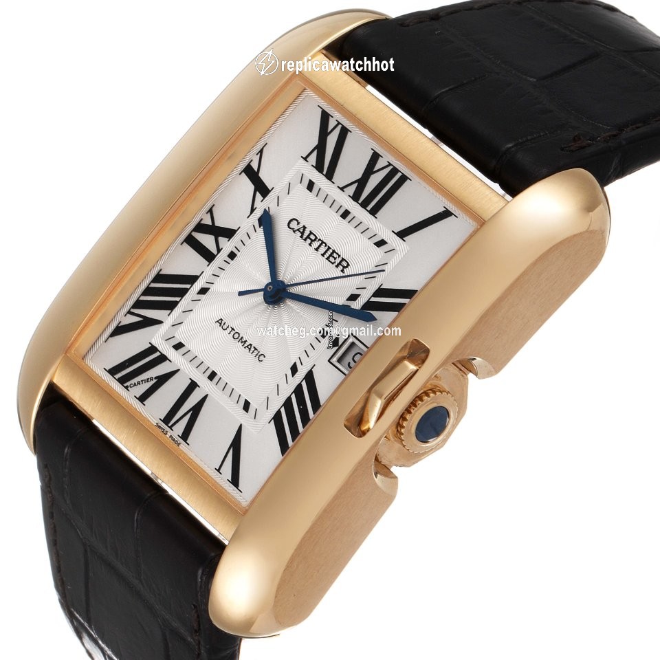 Cartier Tank Anglaise Mens watch Unisex Automatic Yellow gold W5310032 5