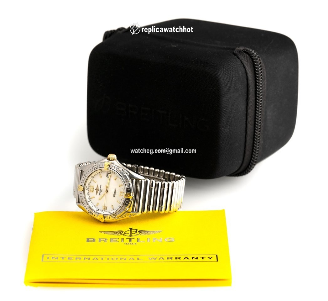 Breitling Callisto Womens watch Quartz Gold Steel B64046 5