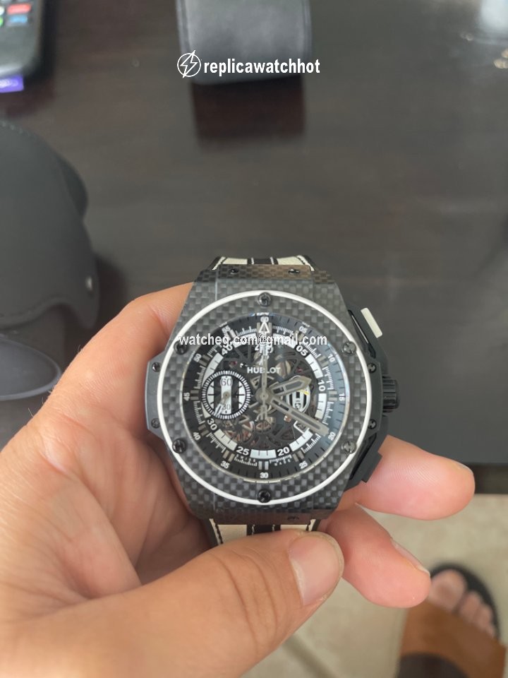 Hublot King Power Mens watch Unisex Automatic Carbon 716.QX.1121.VR.JUV13 5