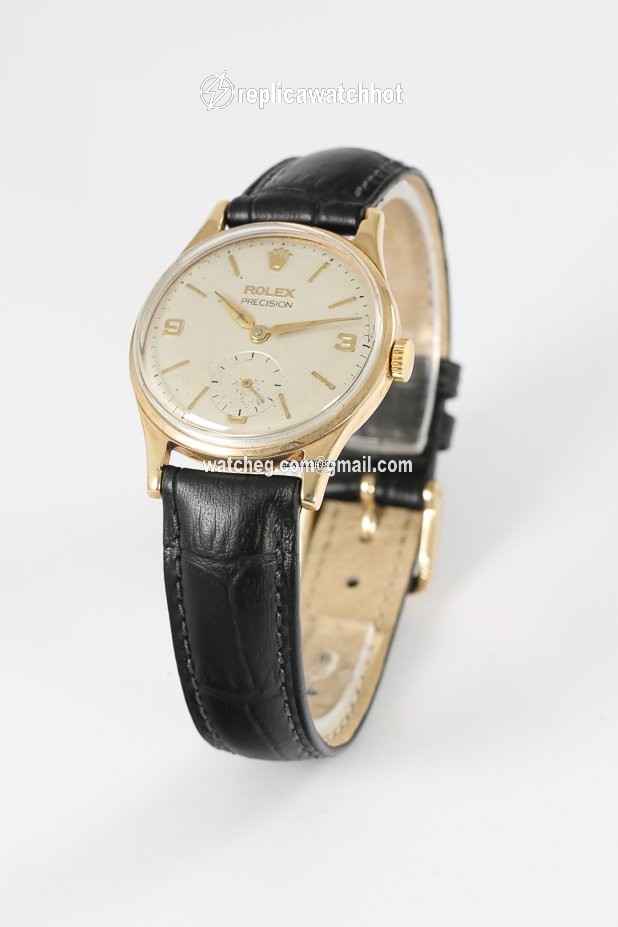 Rolex Oyster Precision Mens watch Unisex Yellow gold Manual winding 12868 5