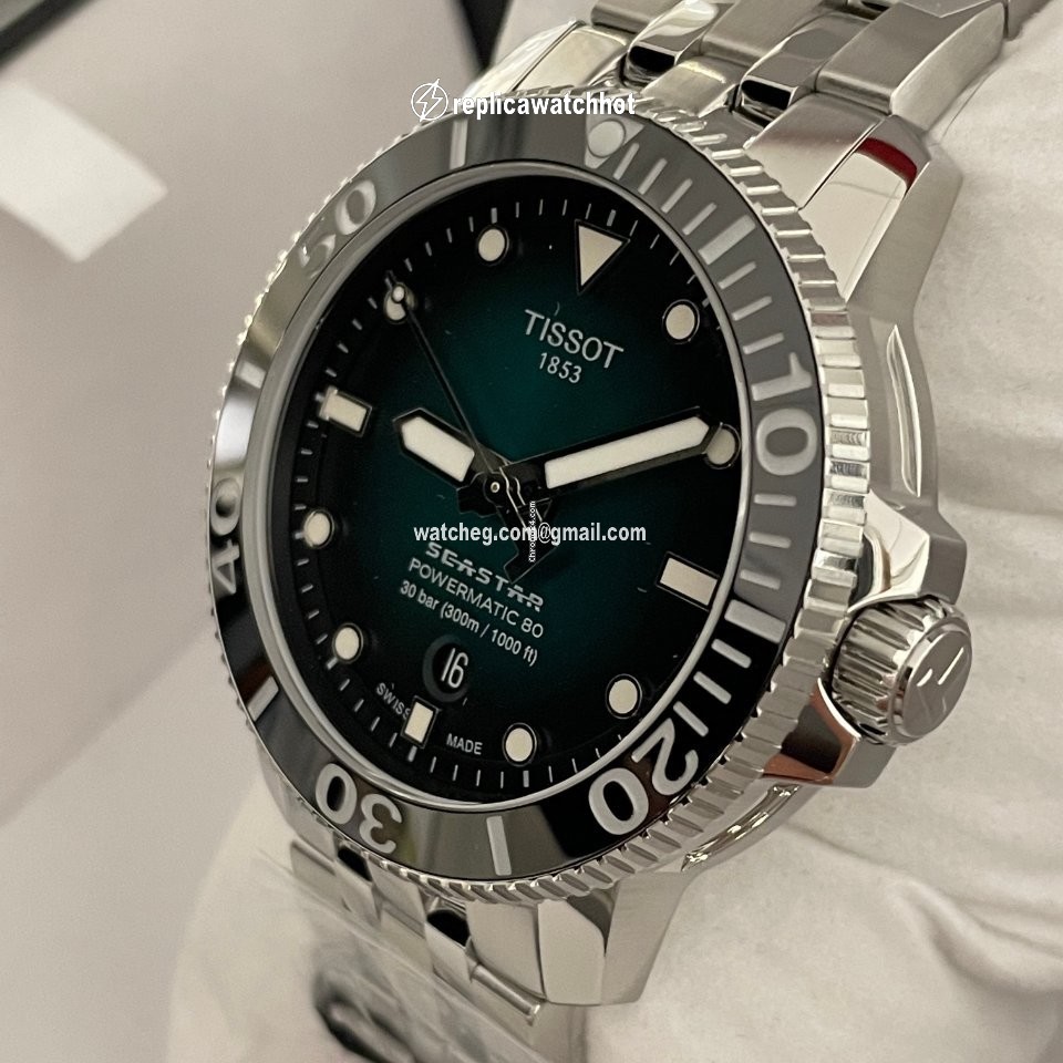 Tissot Seastar 1000 Mens watch Unisex Automatic Steel T120.407.11.091.01 5