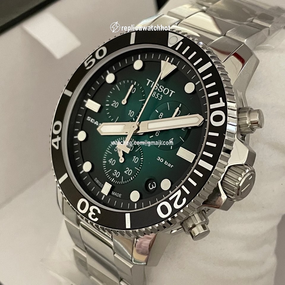 Tissot Seastar 1000 Mens watch Unisex Quartz Steel T120.417.11.091.01 5