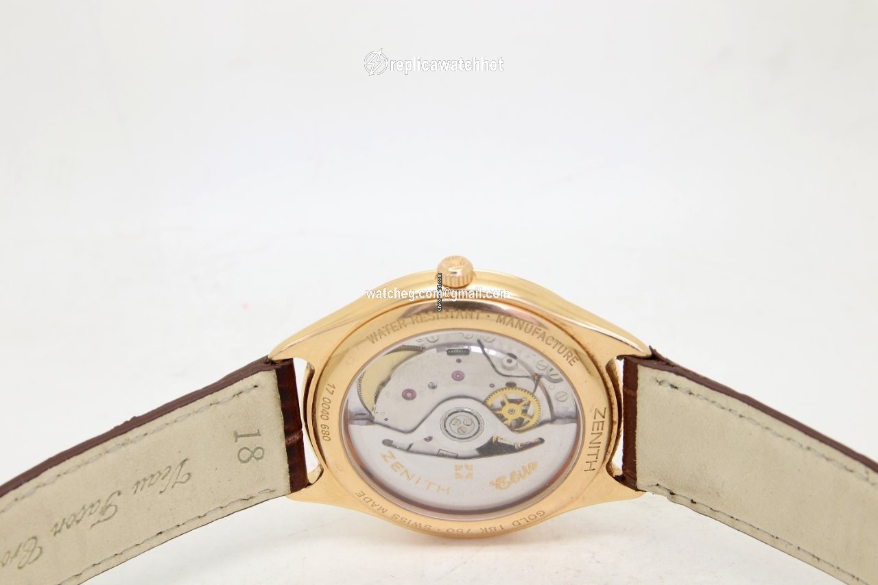 Zenith Elite Mens watch Unisex Automatic Rose gold 17 0040 680 5