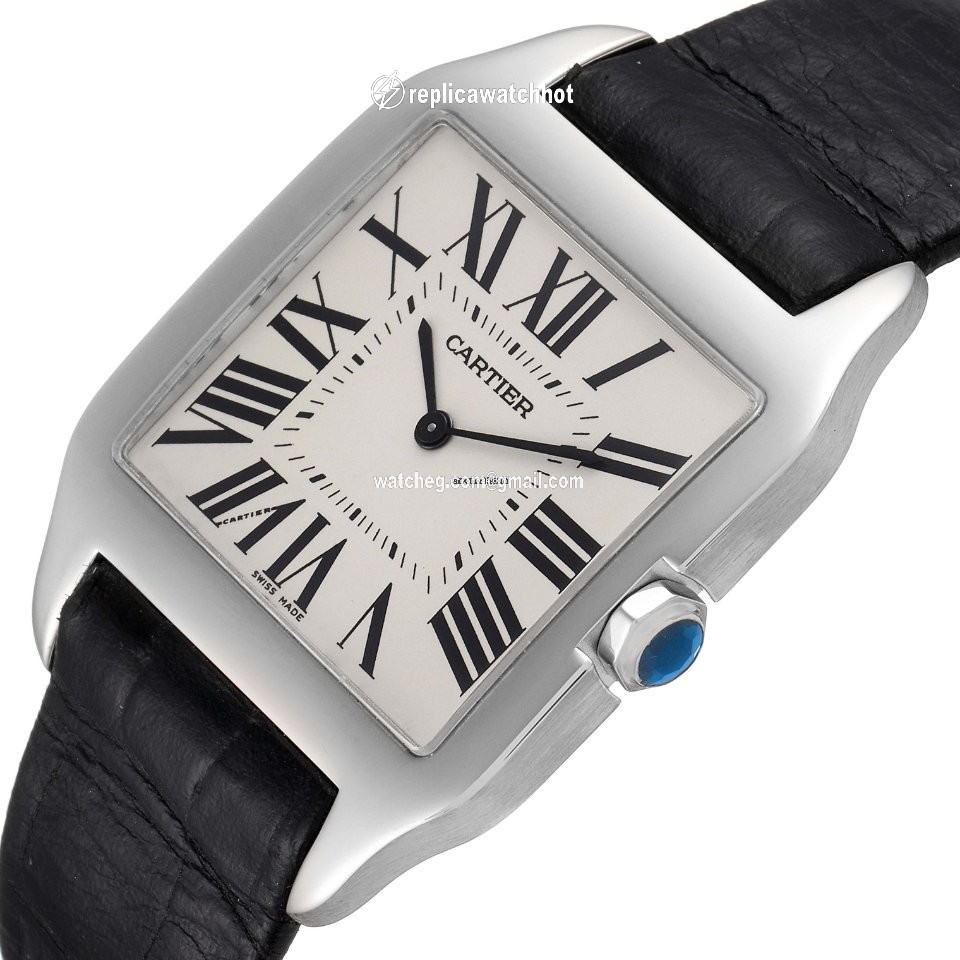 Cartier Santos Dumont Mens watch Unisex Manual winding White gold W2007051 5