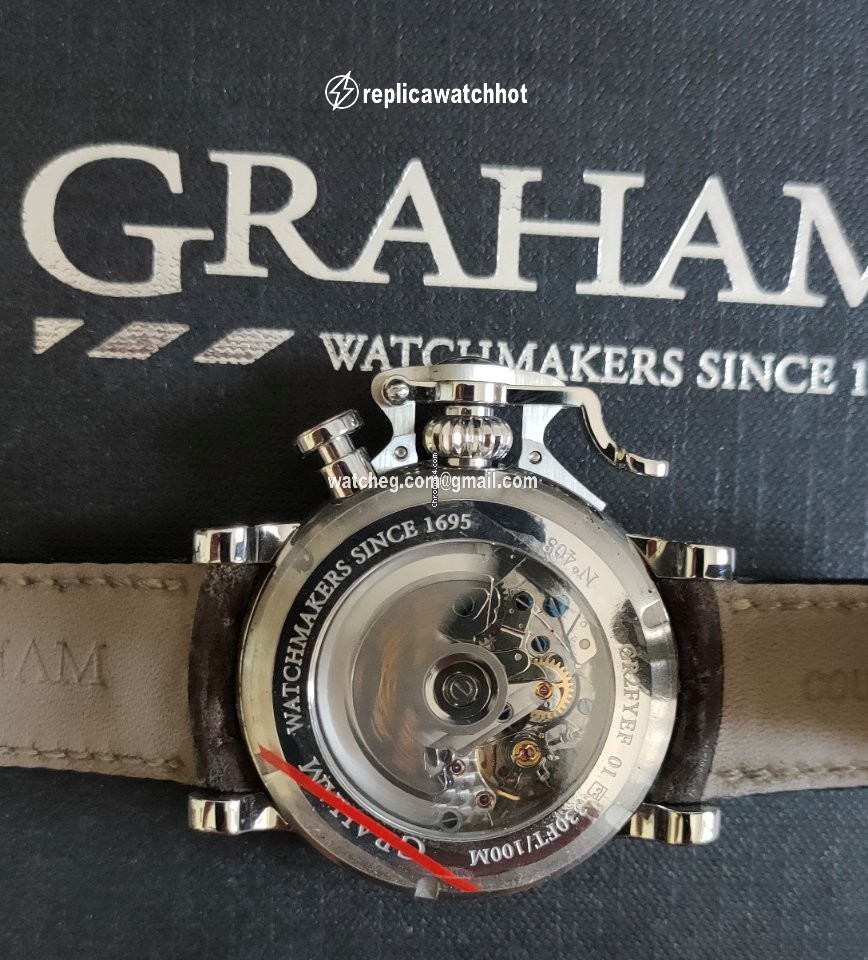 Graham Chronofighter Mens watch Unisex Automatic Steel 2CVBC.C01A 5